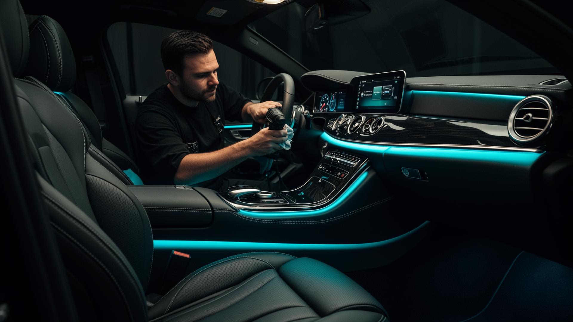 Interior detalhado pela MaxWash